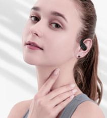 Choetech Brezžične slušalke OWS TWS Bluetooth 5.3 – črne