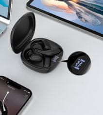 Choetech Brezžične slušalke OWS TWS Bluetooth 5.3 – črne