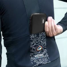 ROCKBROS Kolesarska torbica za telefon, ključe, denarnico, kartice, denar 0,15 l – črna