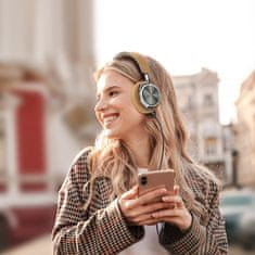 Ugreen Trpežni kabel za avdio AUX v opletu, kotni minijack vtič 3,5 mm, 1 m, modra barva