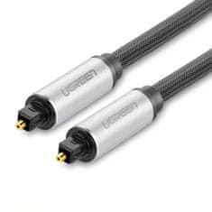 Ugreen Optični avdio kabel Toslink SPDIF 2 m – siv