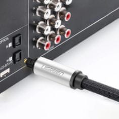 Ugreen Optični avdio kabel Toslink SPDIF 2 m – siv