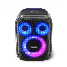 Tronsmart Brezžični zvočnik Halo 200 120 W + 2 mikrofona za karaoke – črn