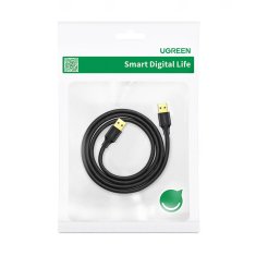 Ugreen Kabel USB-A 3.0 5 Gb/s 0,5 m, črn
