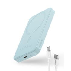 BASEUS Mini powerbank 5000mAh 20W + USB-C kabel 20V / 3A modra