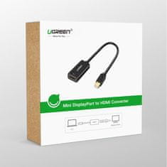 Ugreen Adapter FHD Mini DisplayPort (moški) na HDMI (ženski) bel