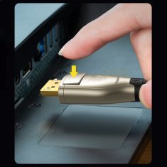 Ugreen DisplayPort kabel, trpežen in prožen DP112 DP1.4 8K 3 m, črn