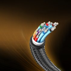 Ugreen DisplayPort kabel, trpežen in prožen DP112 DP1.4 8K 3 m, črn