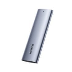 Ugreen Žep za disk ohišje trdega diska M.2 B-Key SATA 3.0 siva + kabel USB tip C
