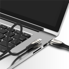Joyroom Kabel za hitro polnjenje iPhone USB-A - Lightning Sharp Series 1,2 m črn