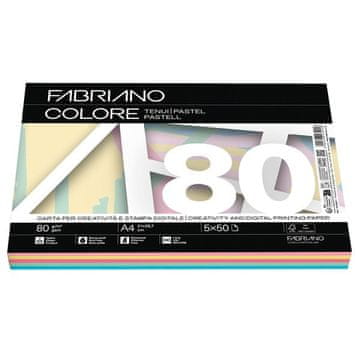 Fabriano Papir barvni mix a4 80g pastel colore 1/250-10