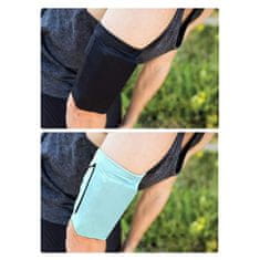 HURTEL Armband za tek, vadbo in fitnes XL roza