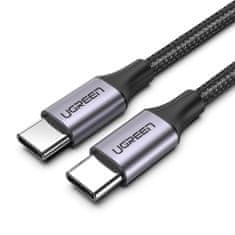 Ugreen Kabel USB-C 3.1 - USB-C 3.1 1,5 m - siv
