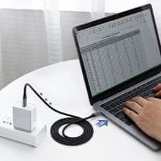 Ugreen Kabel USB-C 3.1 - USB-C 3.1 1,5 m - siv