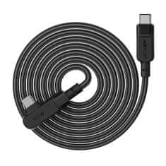 AceFast Kabel z ukrivljenim USB-C priključkom, 100 W, 20 V, 5 A, 2 m, črn