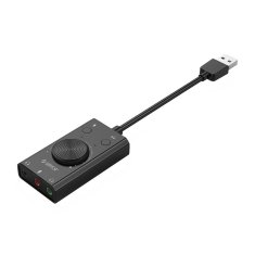 Orico Zvočna kartica SC2 zunanja večnamenska USB-A - črna
