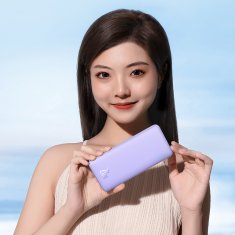 BASEUS Powerbank 10000mAh Airpow Fast Charge 20W - vijolična