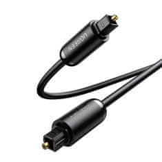 Ugreen Optični avdio kabel Toslink SPDIF 1 m – črn