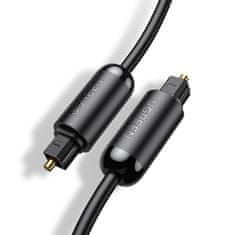 Ugreen Optični avdio kabel Toslink SPDIF 1 m – črn