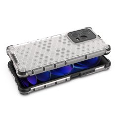 HURTEL Hibridni zaščitni etui za Xiaomi Redmi Note 12 Pro+ Honeycomb, modri