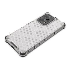 HURTEL Hibridni zaščitni etui za Xiaomi Redmi Note 12 Pro+ Honeycomb, modri