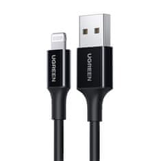 Ugreen Kabel USB-A - iPhone Lightning MFi 2,4 A 2 m - črn