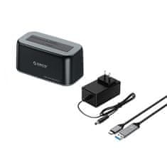 Orico Docking postaja 6819C3 za 2,5'' / 3,5'' SATA HDD / SSD disk – črna