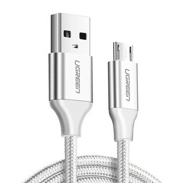 Ugreen Kabel USB-A - microUSB 2,4 A, 2 m, bel