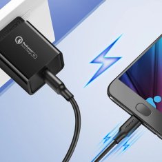 Ugreen Kabel mikro USB - USB-A 0,5 m - črn