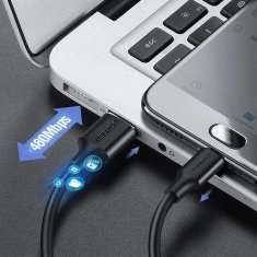 Ugreen Kabel mikro USB - USB-A 0,5 m - črn
