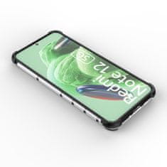 HURTEL Hibridni zaščitni etui za Xiaomi Redmi Note 12 5G / Poco X5 5G Honeycomb črn