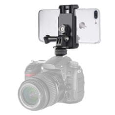 HURTEL Držalo za telefon in športno kamero GoPro z vrtljivo glavo