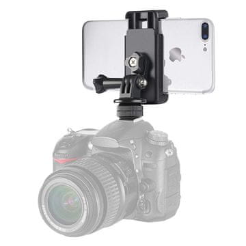 HURTEL Držalo za telefon in športno kamero GoPro z vrtljivo glavo