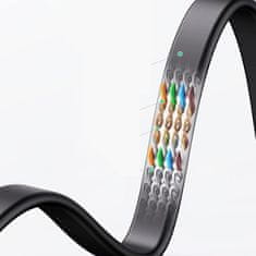 Ugreen Ploščat kabel za omrežje RJ45 LAN Ethernet Cat. 6 2 m črn