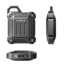 Orico Taktna ojačena diskovna torbica XAM2 M.2 2230 USB-C - črna