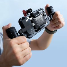 Orico Taktna ojačena diskovna torbica XAM2 M.2 2230 USB-C - črna