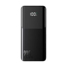 Joyroom Powerbank 10000mAh z vgrajenimi kabli USB-C iPhone Lightning - črn