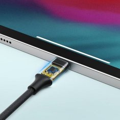 Ugreen Adapter za slušalke mini jack 3,5 mm (ženski) – USB-C (moški) 10 cm – siv