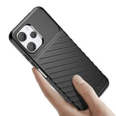 HURTEL Obrobna elastyczna etui pokrowiec do Xiaomi Redmi 12 Thunder Case czarne