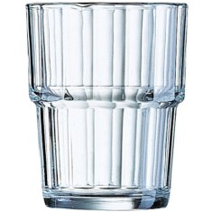 Arcoroc Nizka kozarec Arcoroc NORVEGE iz kaljenega stekla 200 ml - set 6 kosov.