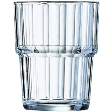 Arcoroc Nizka kozarec Arcoroc NORVEGE iz kaljenega stekla 200 ml - set 6 kosov.