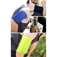 HURTEL Armband za tek, vadbo in fitnes, roza