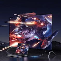 Ugreen DisplayPort kabel HDMI 4K 60Hz 3m - siv