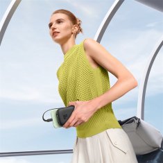 BASEUS Power bank 10000mAh QPow 2 30W z vgrajenimi kabli USB-C - črn