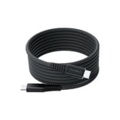 Choetech Kabel USB-C-USB-C z magnetnim organizatorjem PD 3.1 240 W 1,8 m – črn