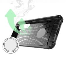 HURTEL Ojačena armirana torbica za Samsung Galaxy S24+ Hybrid Armor, črna