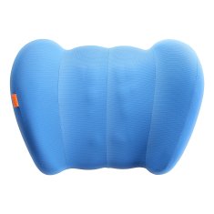 BASEUS Lumbalna blazina z spominom oblike za avto ComfortRide modra
