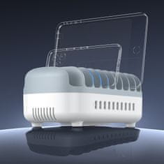 Orico Inteligentna polnilna postaja DUK-10P-V1 za telefone in tablične računalnike 10x USB-A - bela