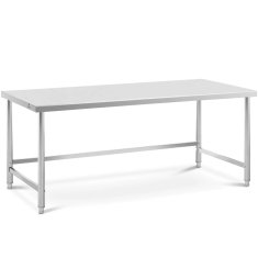 Royal Catering Delovni pult iz jekla 200 x 90 cm do 100 kg