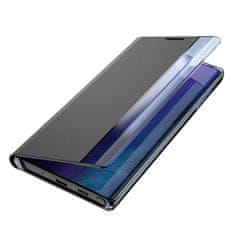 HURTEL Etui pokrowiec za Samsung S24 Ultra z magnetyczną klapką New Sleep View Case czarne